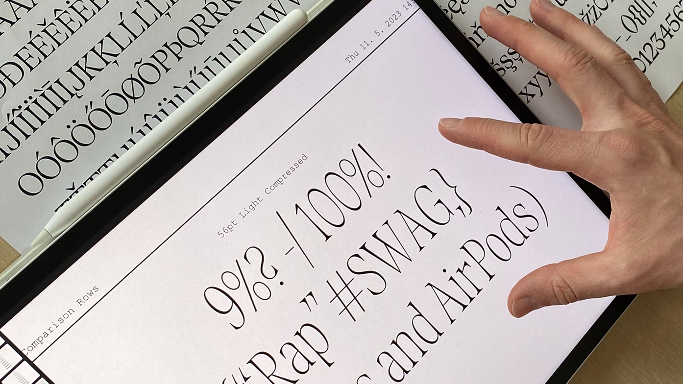 ReselLing a typeface
